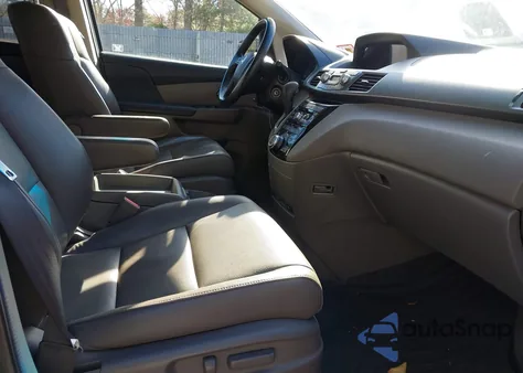 2012 Honda Odyssey Ex-L из США, поврежденный, VIN 5FNRL5H69CB016420